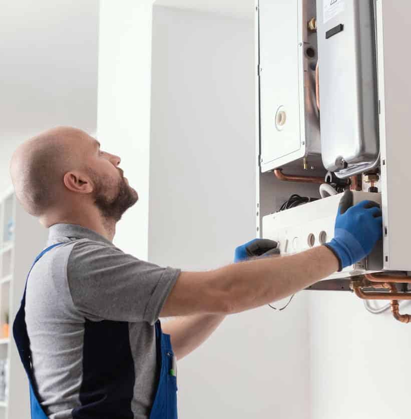 Contrôle des performances d’une chaudière murale