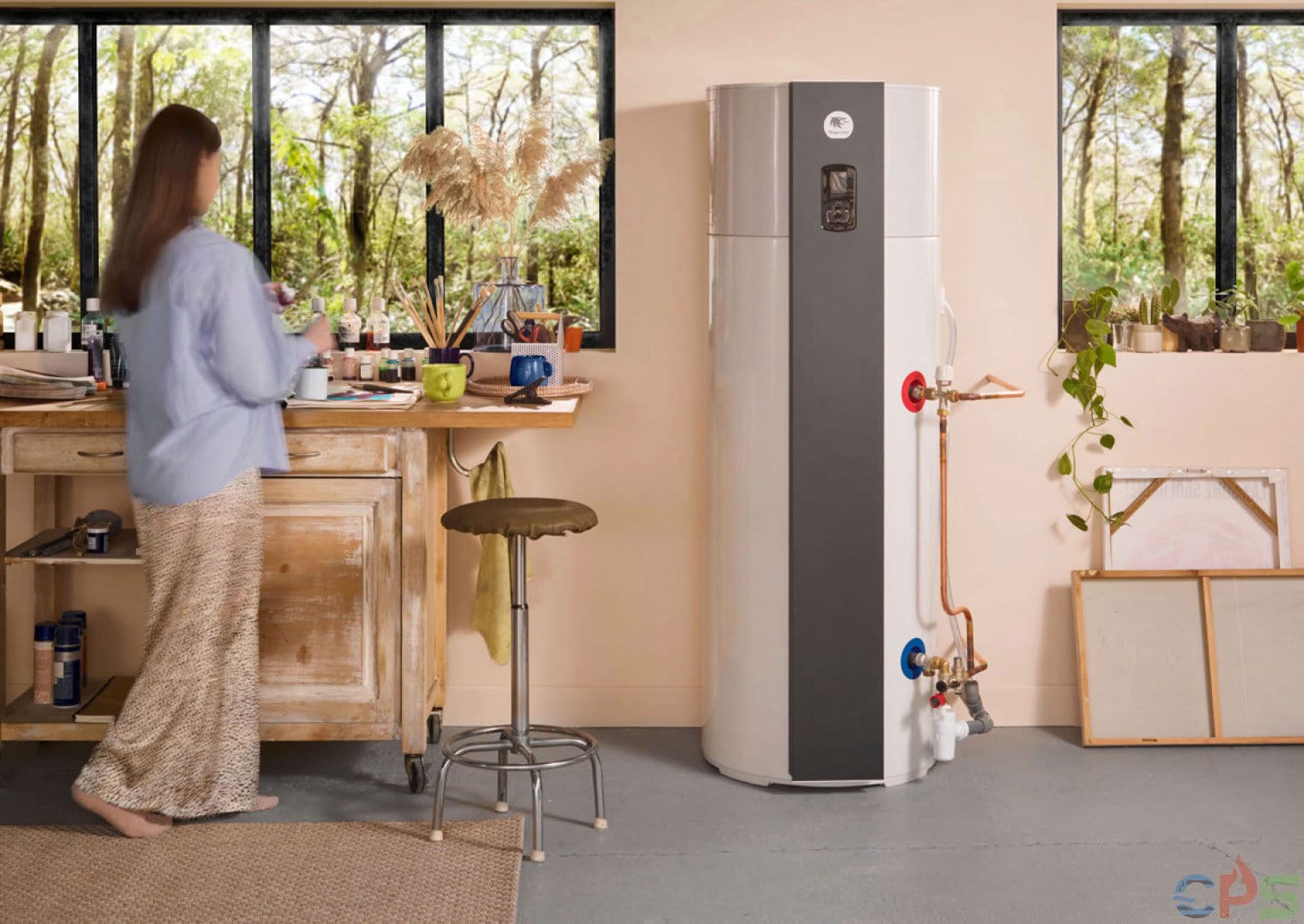 Installation d’un système de chauffage moderne dans une maison